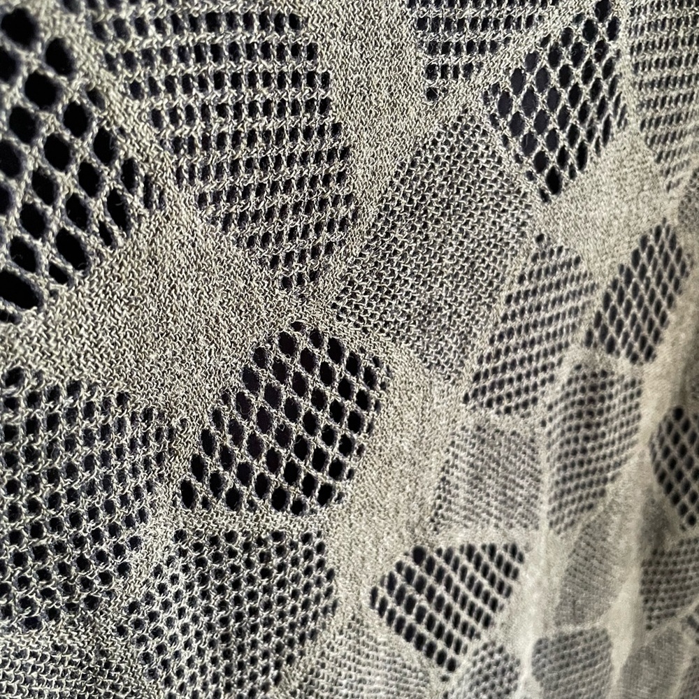 One of a kind 90s Vintage Sophisticate textured dress-medium - Picture 4 of 11
